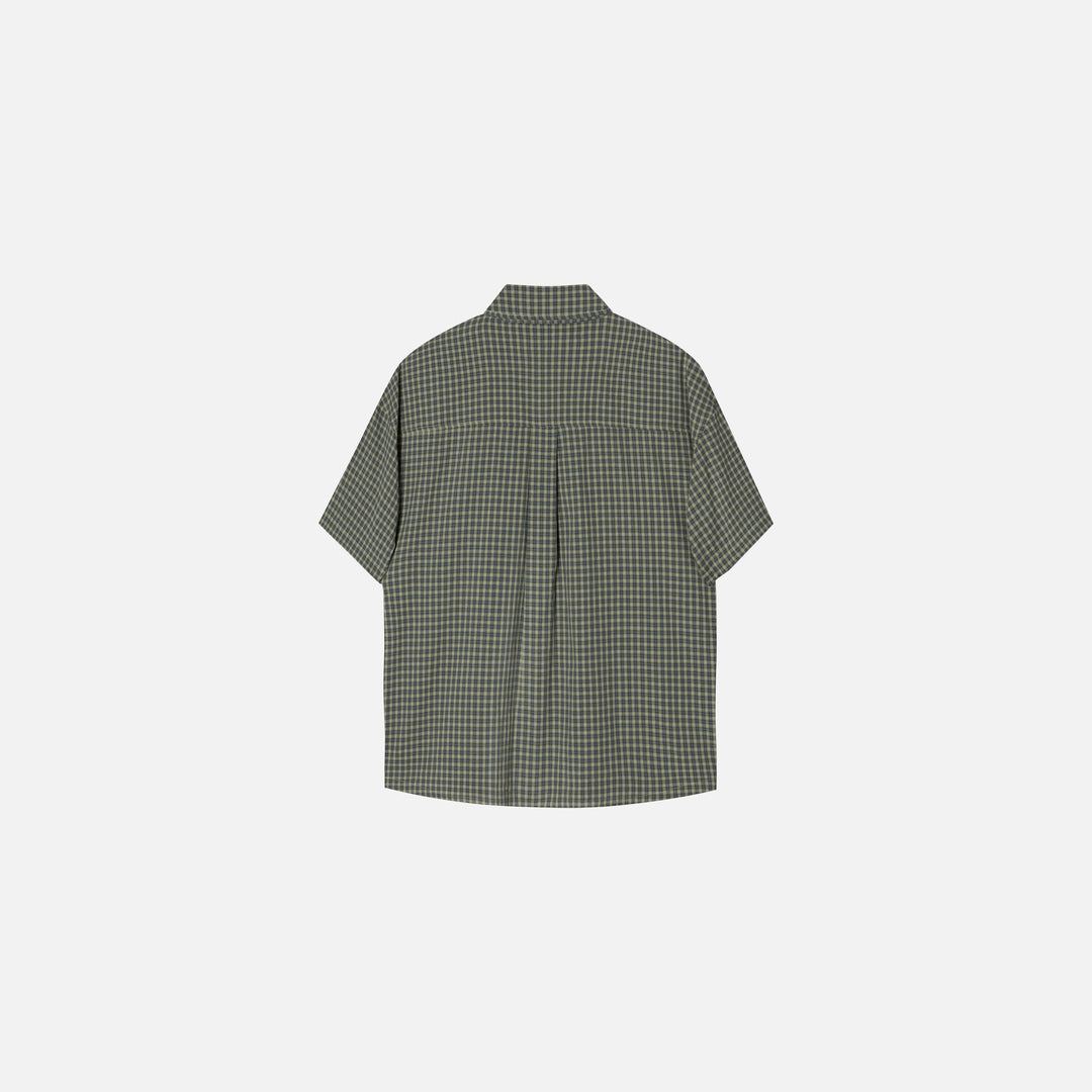 ROCCO SHORTSLEEVE SHIRT NEEDLECHECK