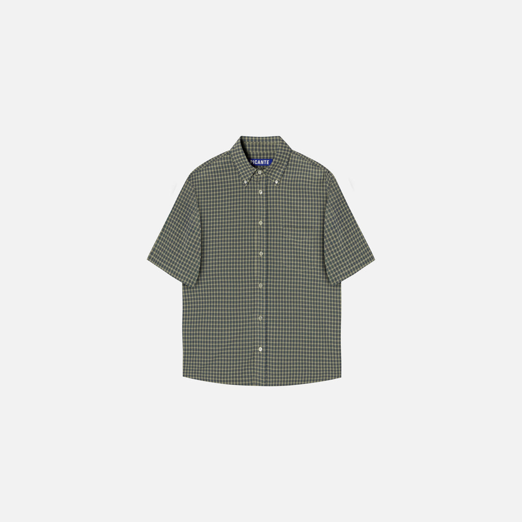 ROCCO SHORTSLEEVE SHIRT NEEDLECHECK