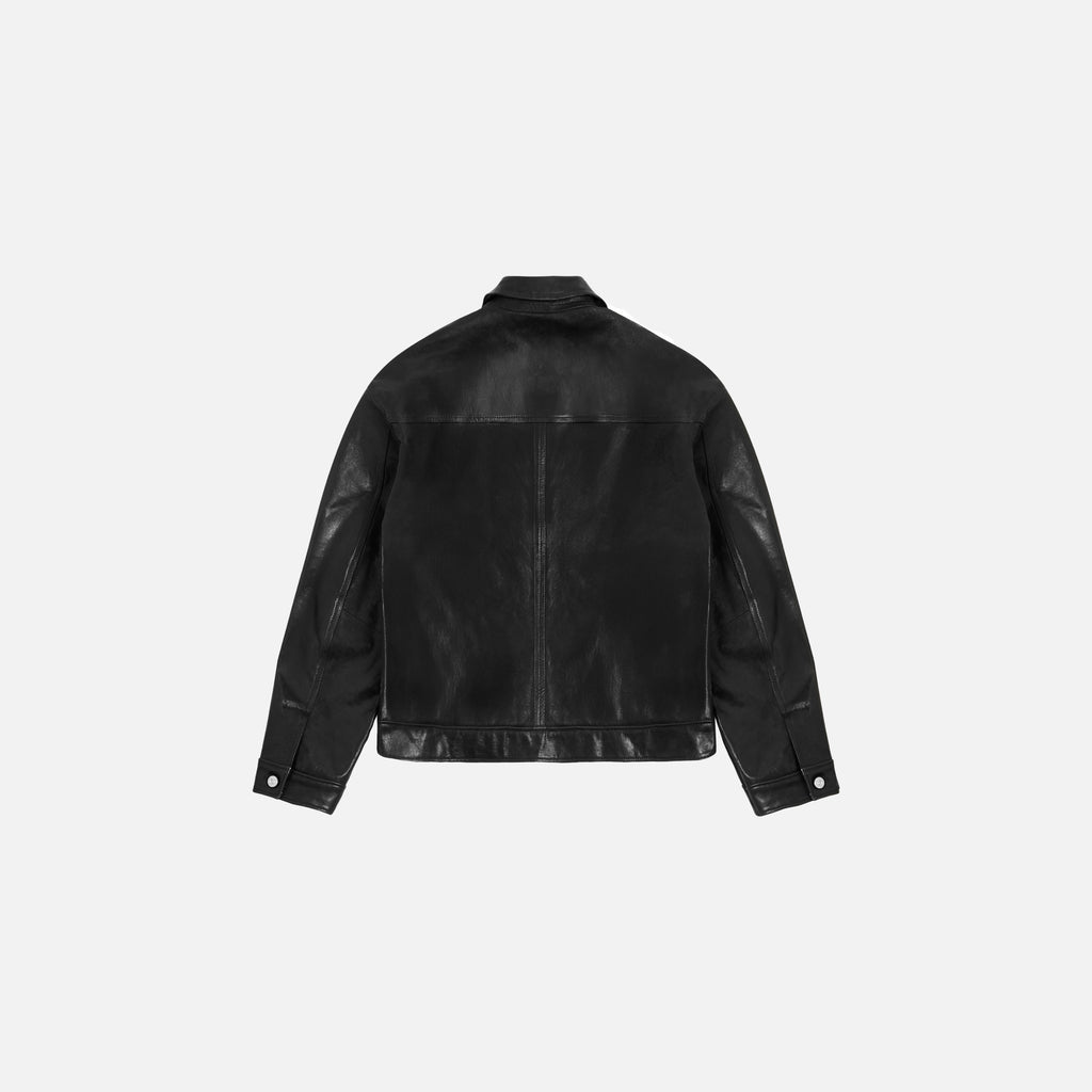 Leather Lambskin Trucker
