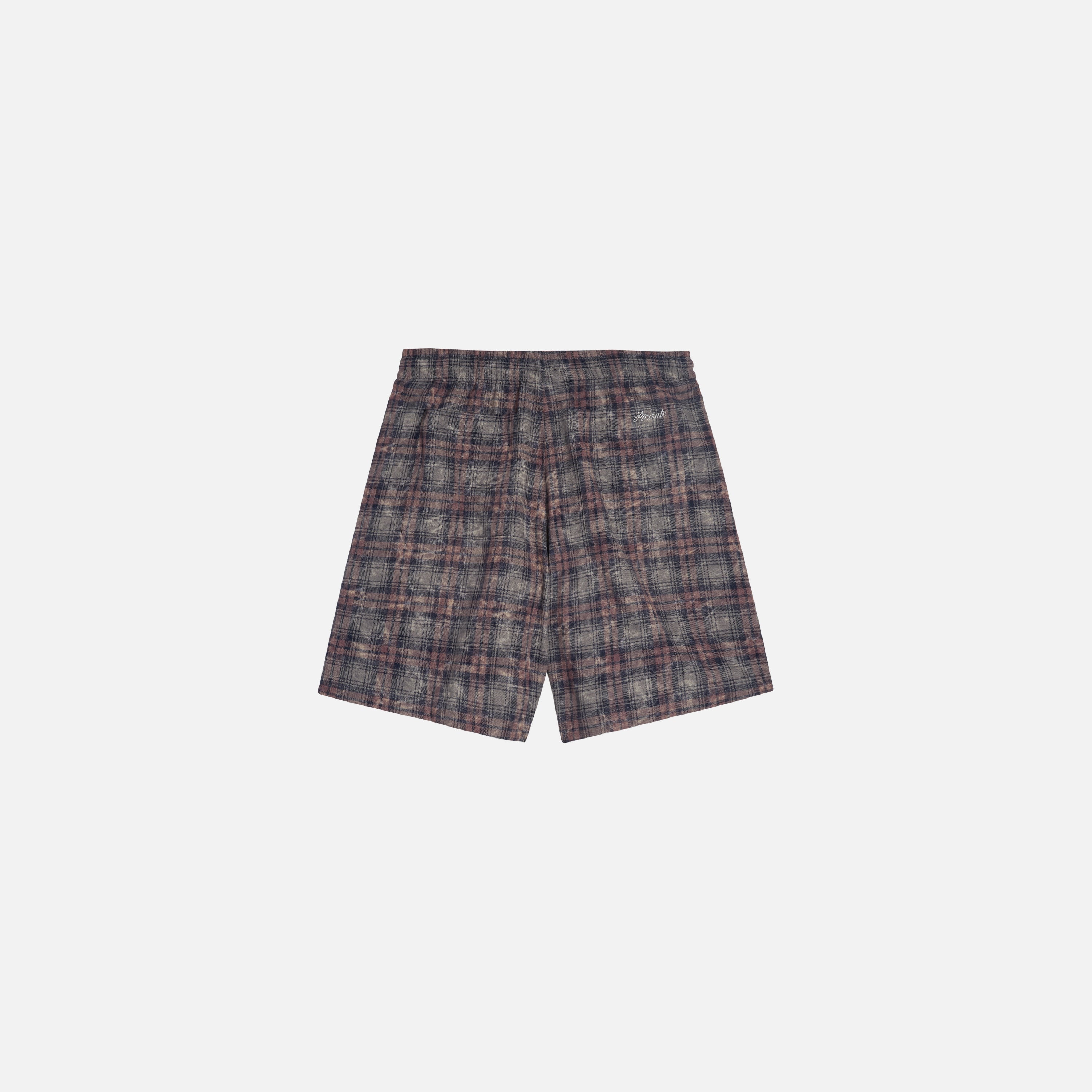 Rocco Shirting Shorts Bleached Check