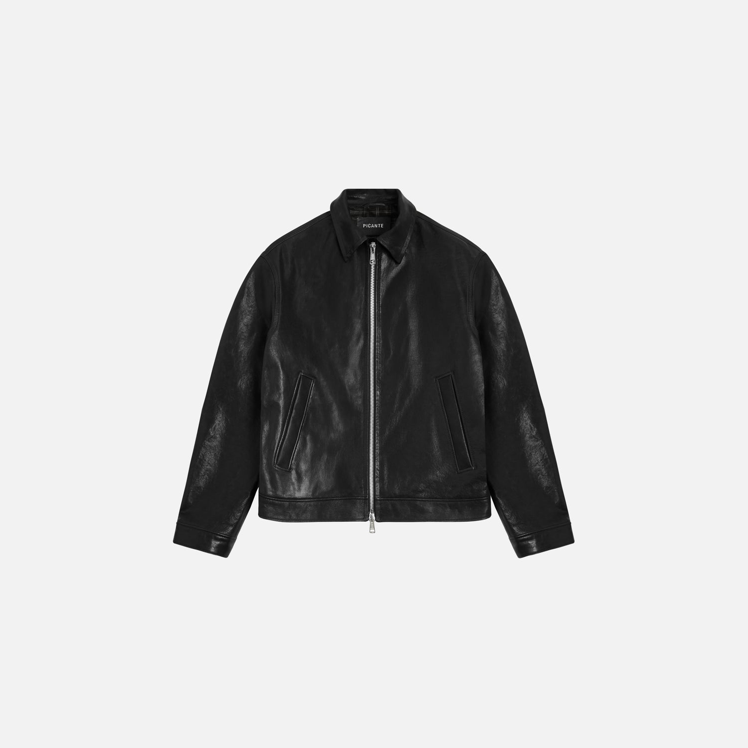 Leather Lambskin Trucker