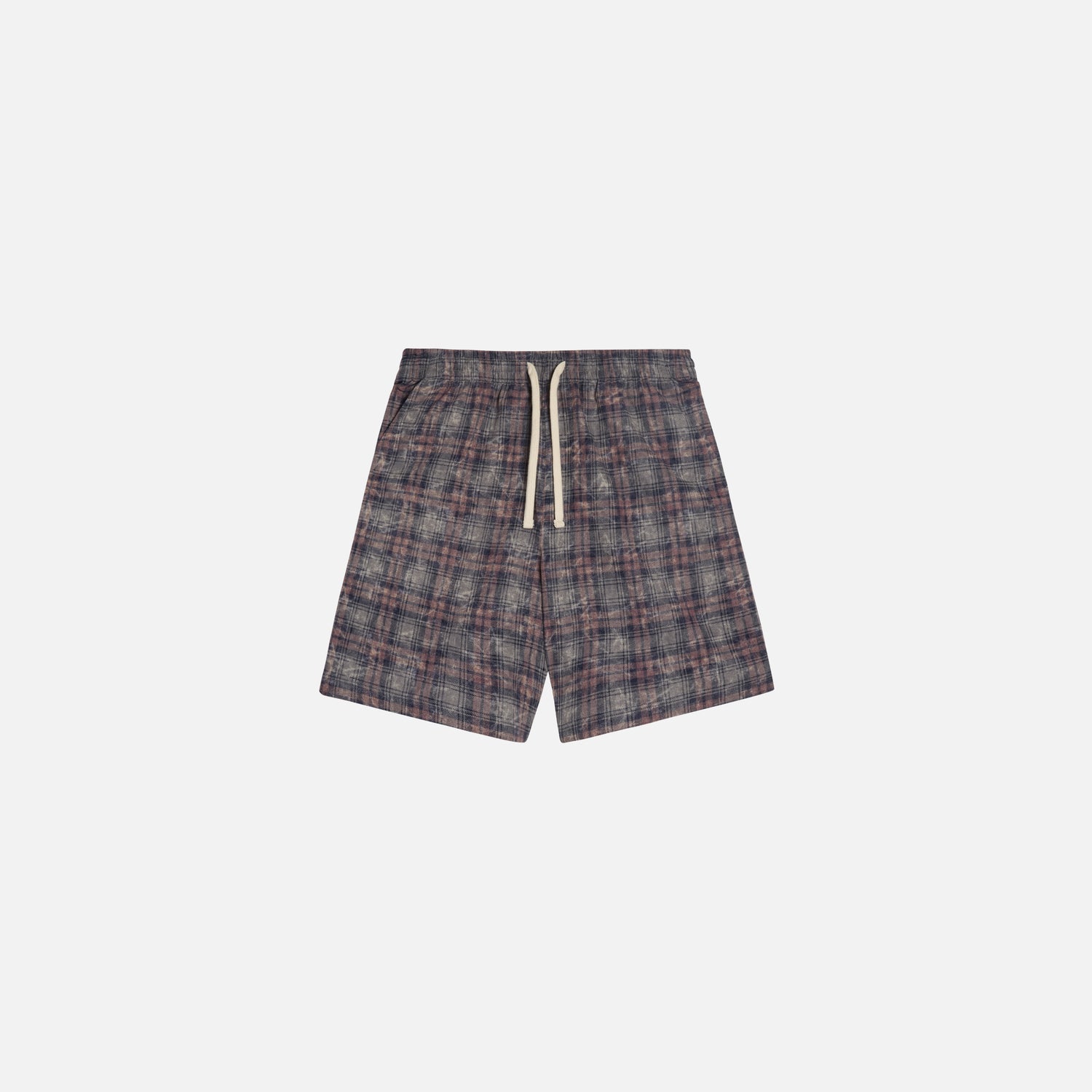 Rocco Shirting Shorts Bleached Check