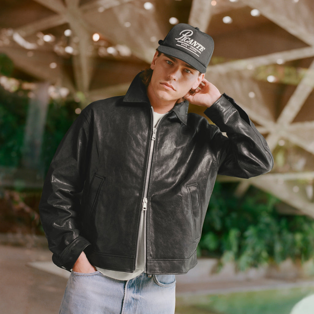 Leather Lambskin Trucker