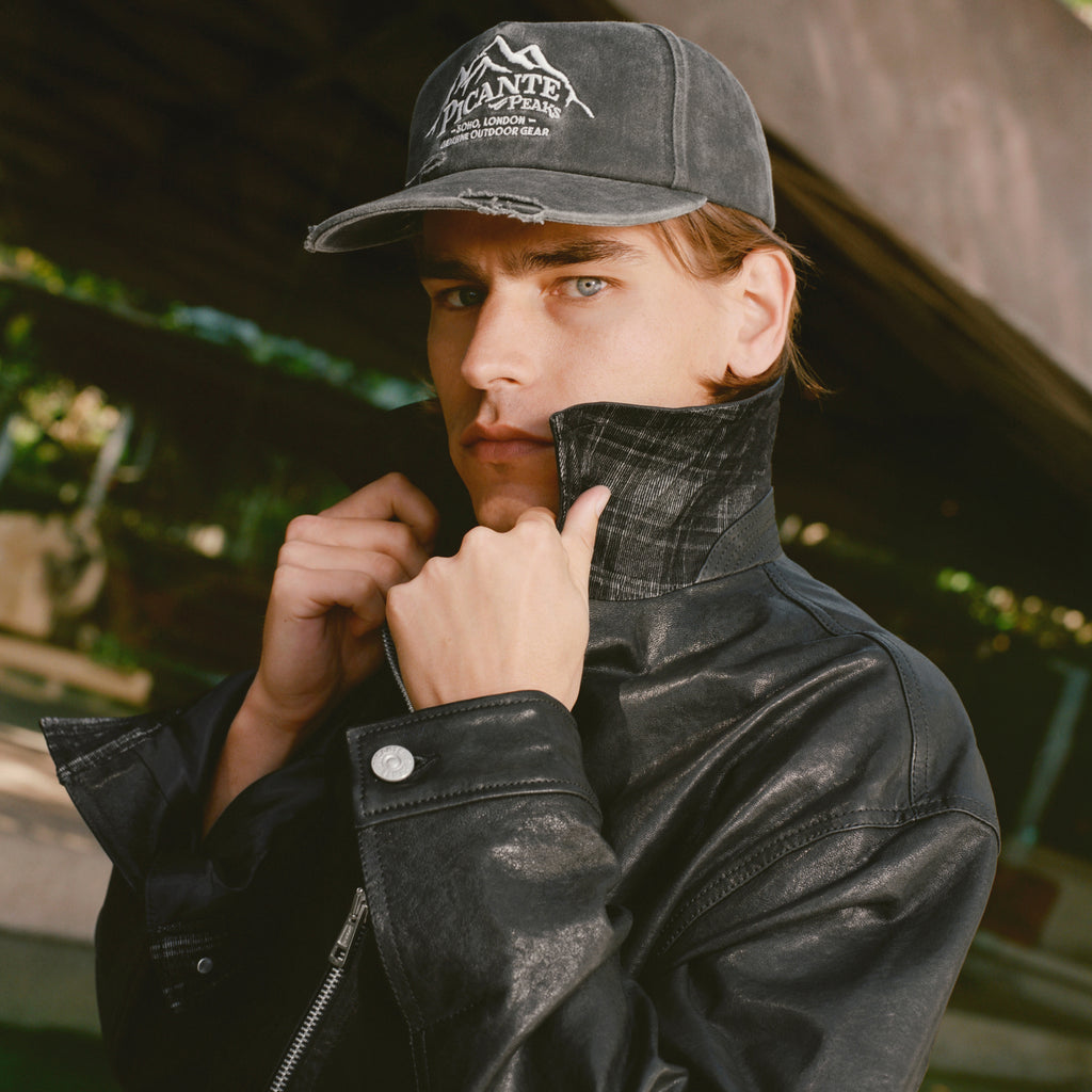 Leather Lambskin Trucker