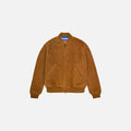 Suede Bomber Jacket