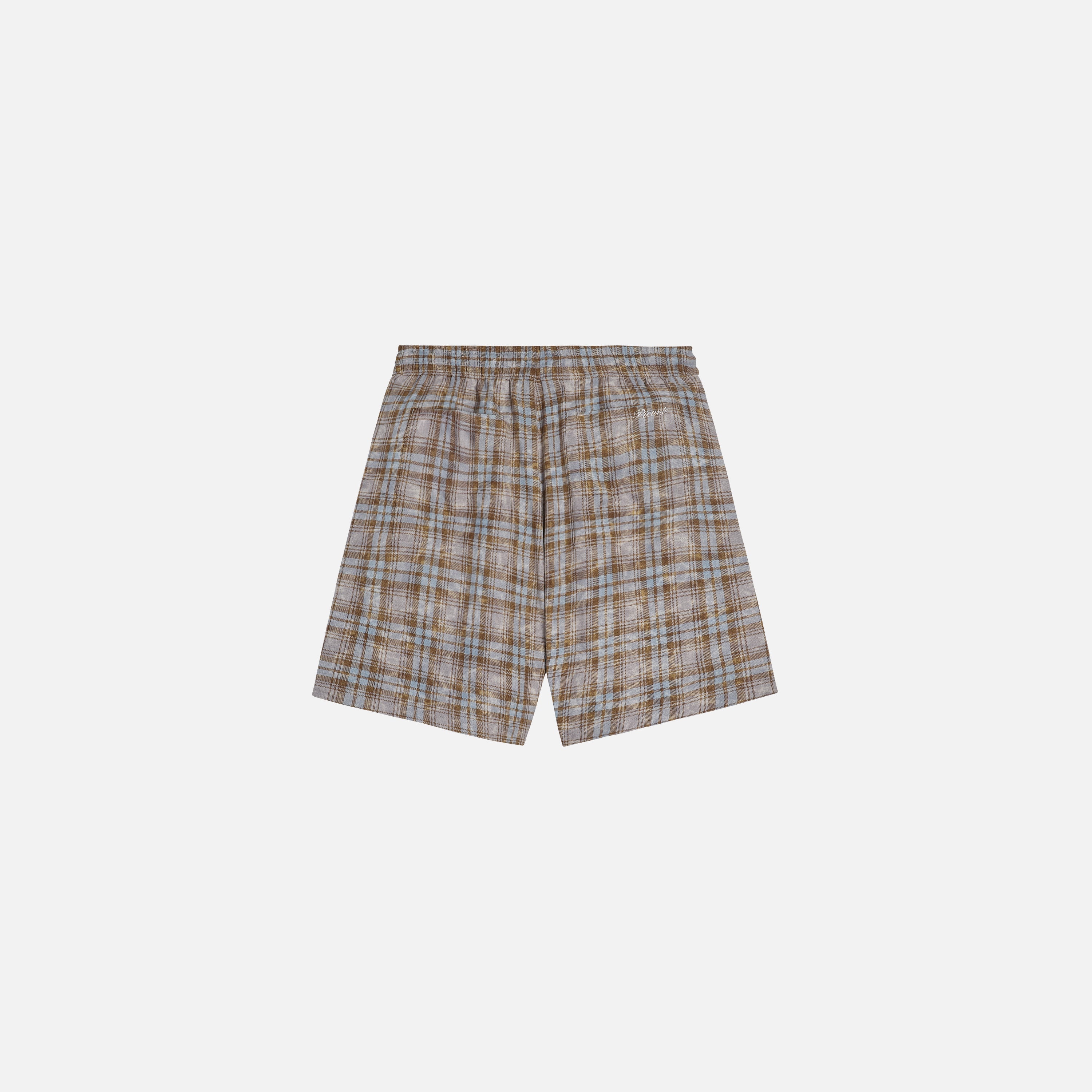 Rocco Shirting Shorts Bleached Check