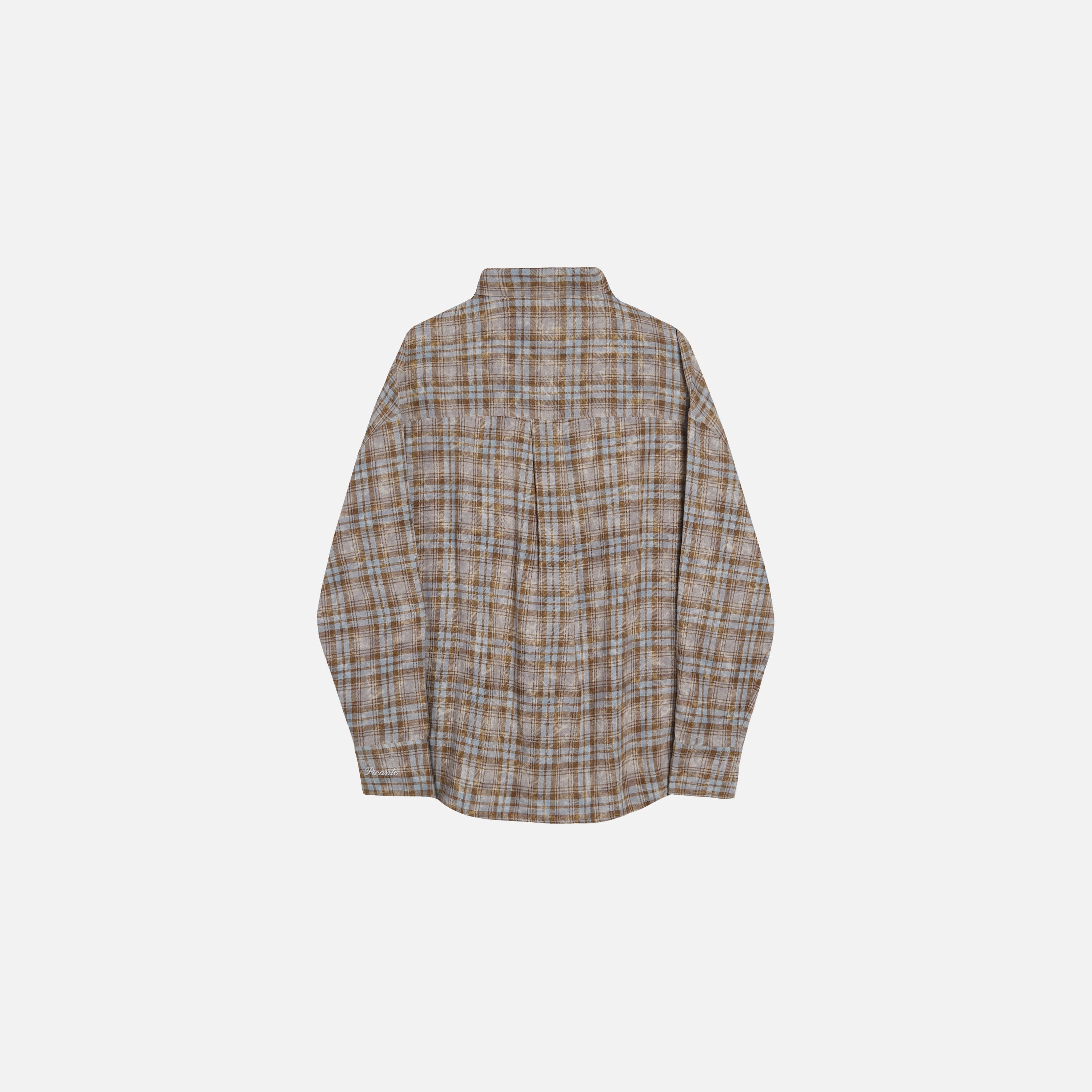 Rocco Shirt Bleached Check