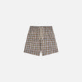 Rocco Shirting Shorts Bleached Check