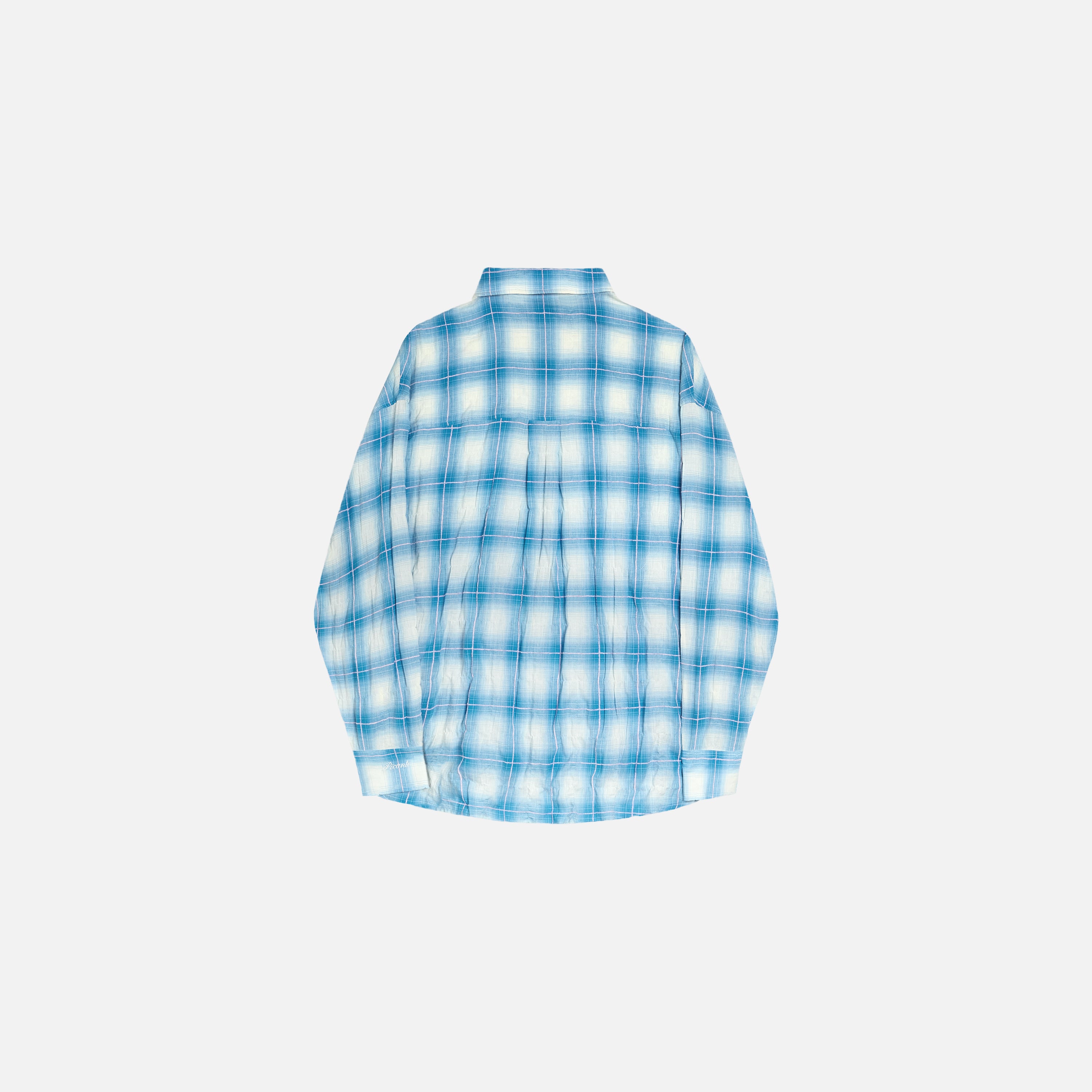 Rocco Shirt Threadlight Crinkle Check