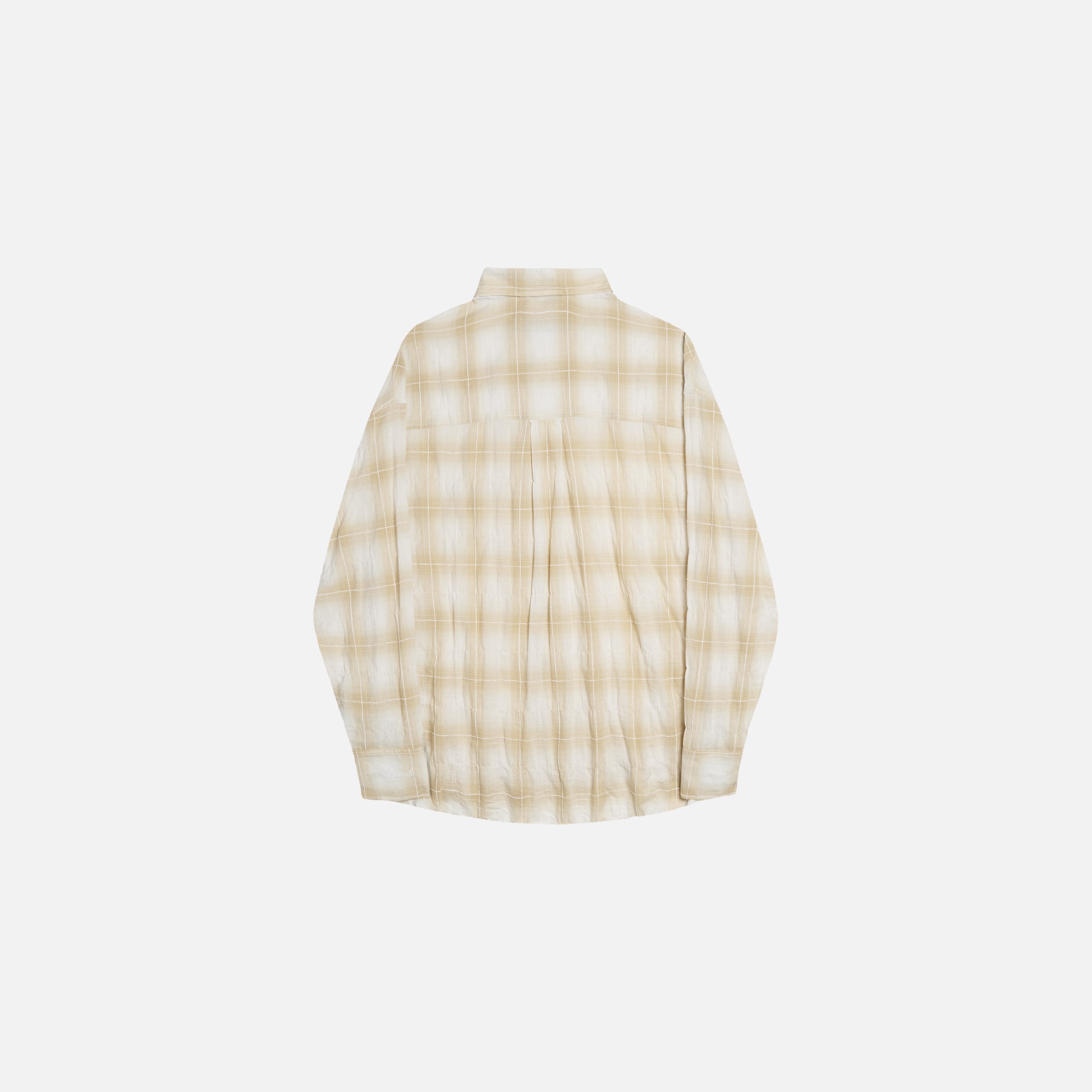 Rocco Shirt Threadlight Crinkle Check