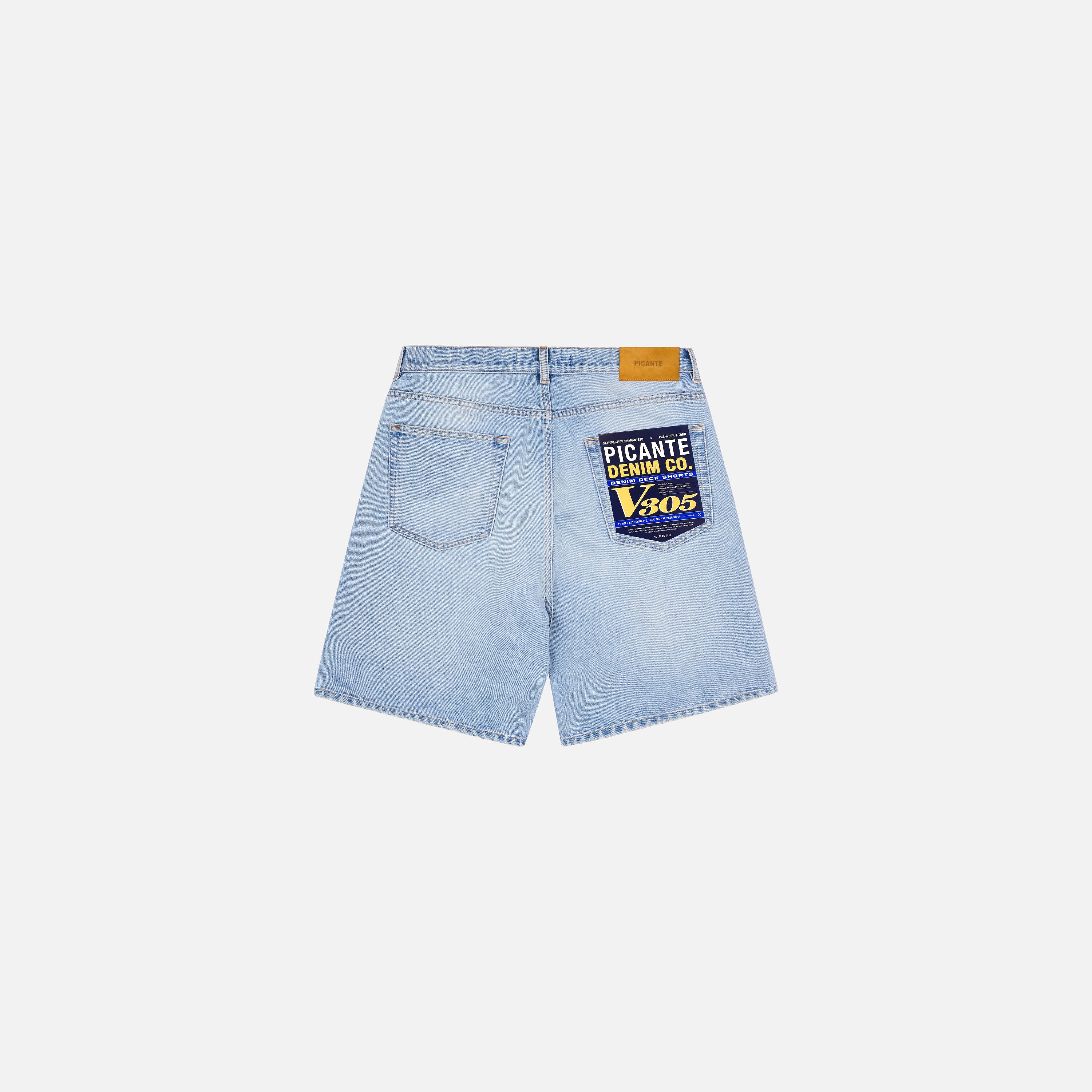 Denim Deck Shorts V305