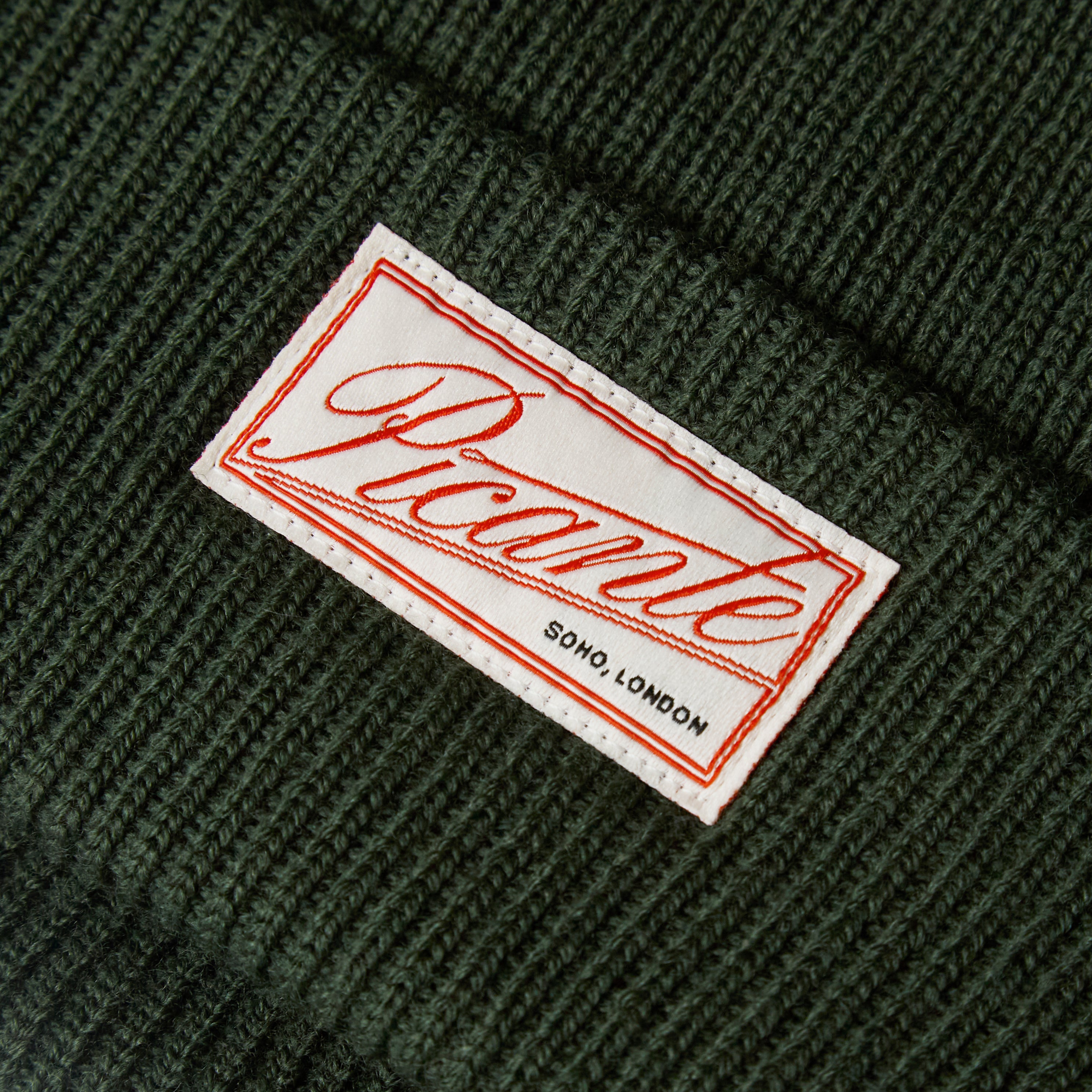Double Layered Lambswool Beanie