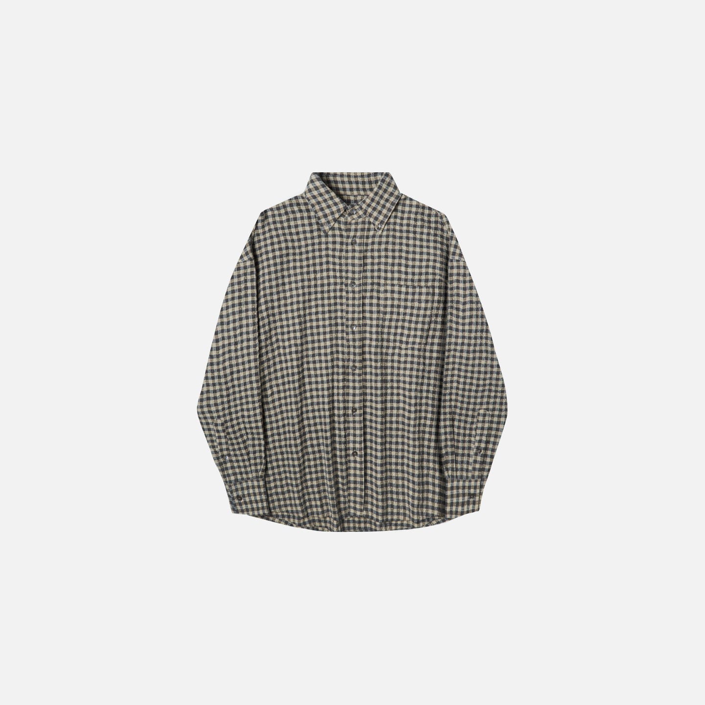 ROCCO SHIRT MINI CRINKLE CHECK