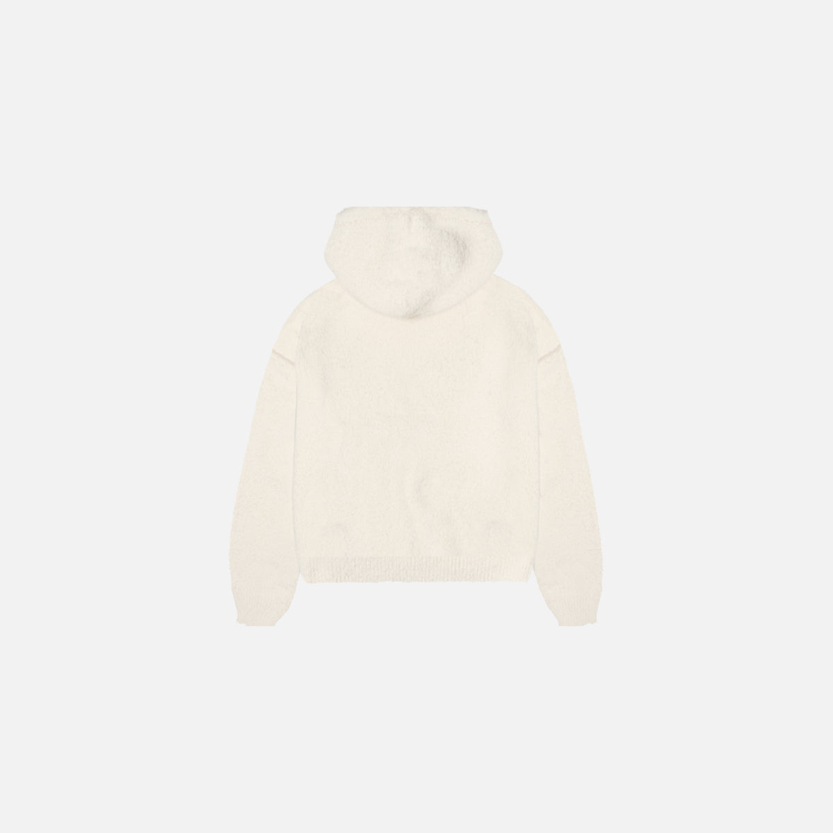 Shaggy Knit Hoodie