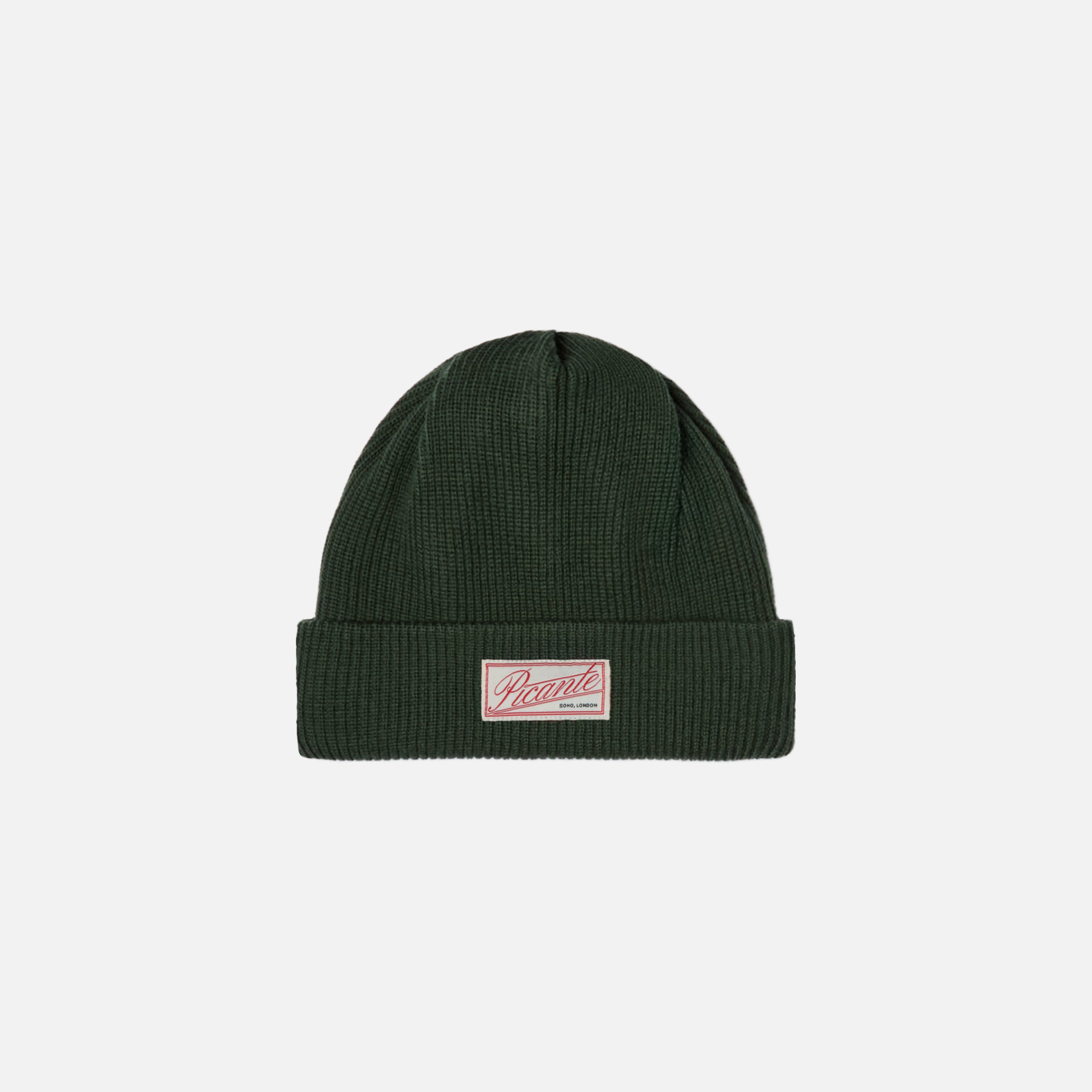 Double Layered Lambswool Beanie