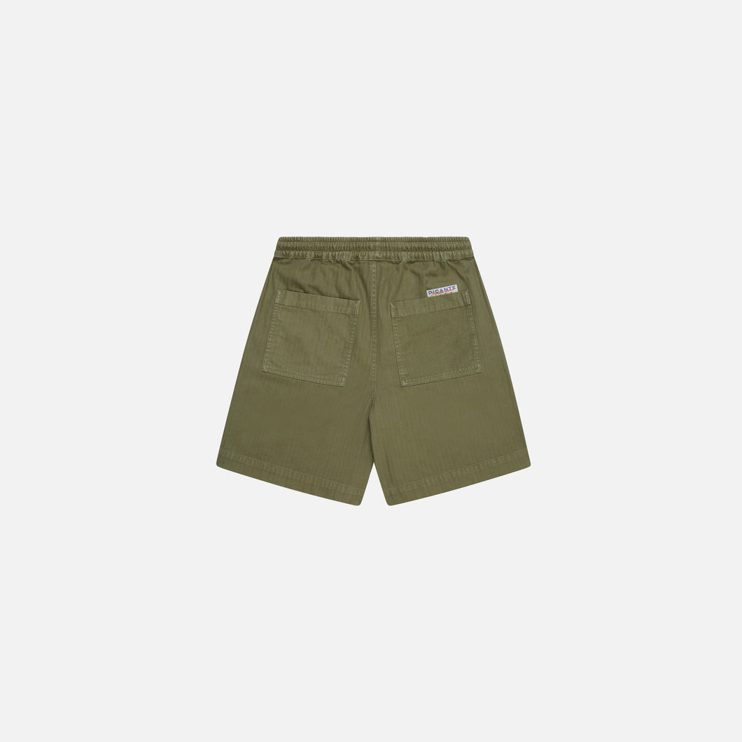 BAKER SHORTS HERRINGBONE