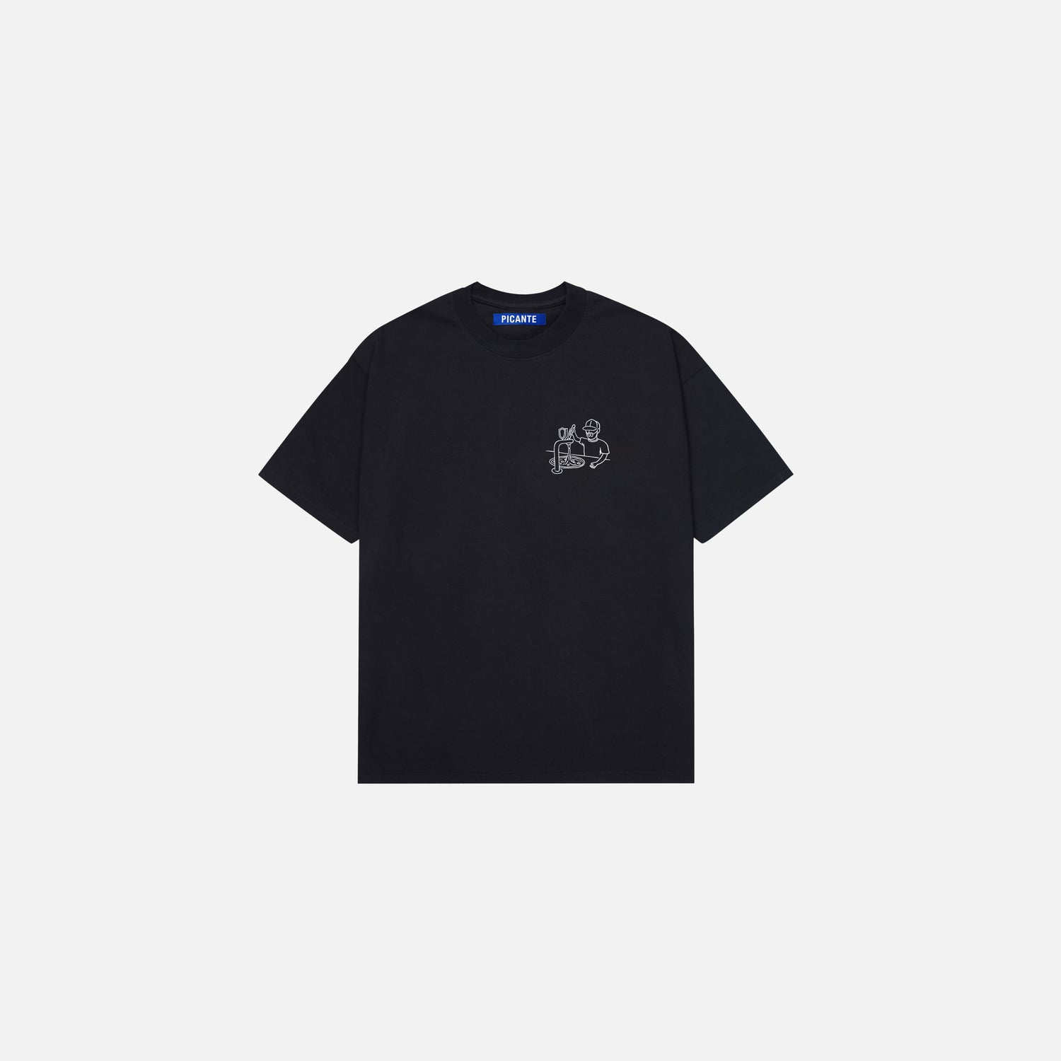 CRISP W6 T-SHIRT BLACK