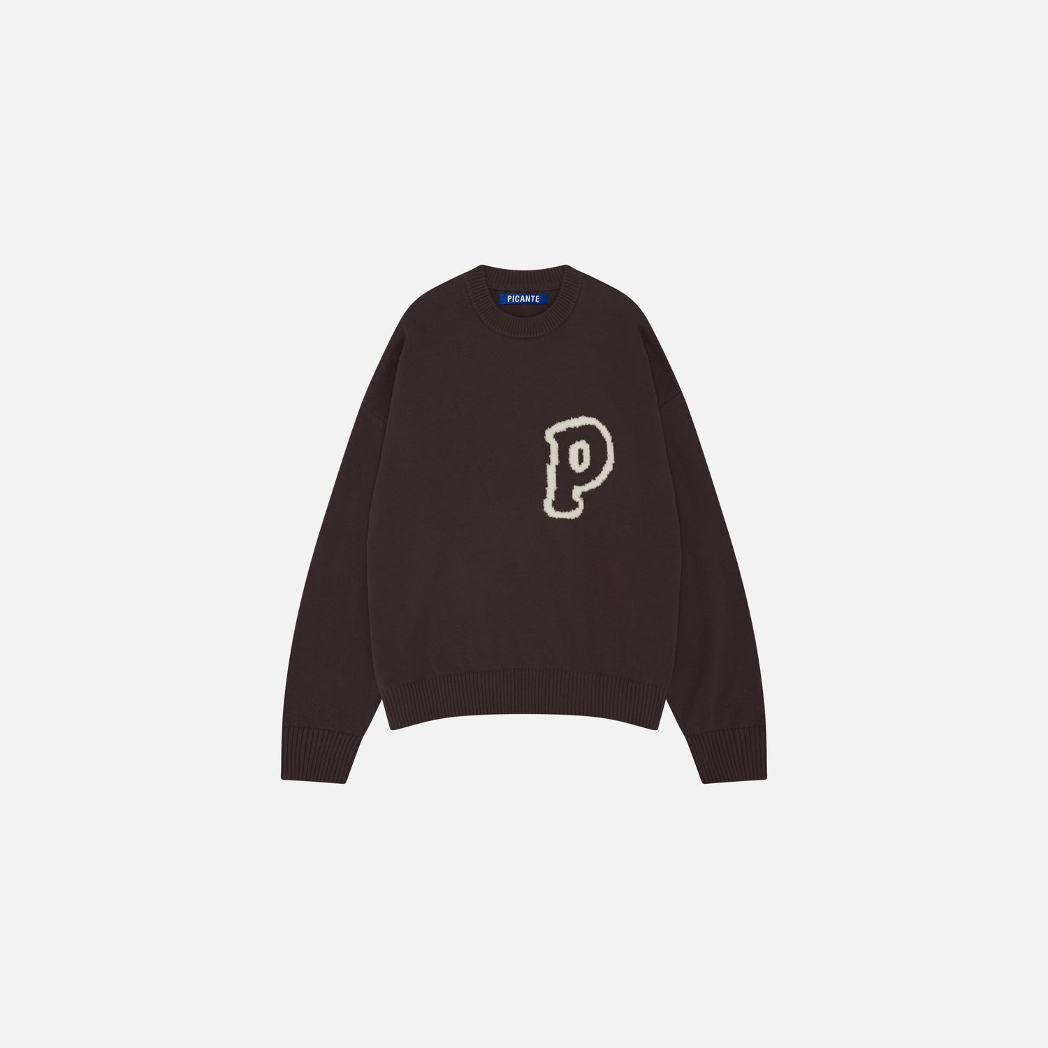 FORGE KNIT SWEATER BROWN