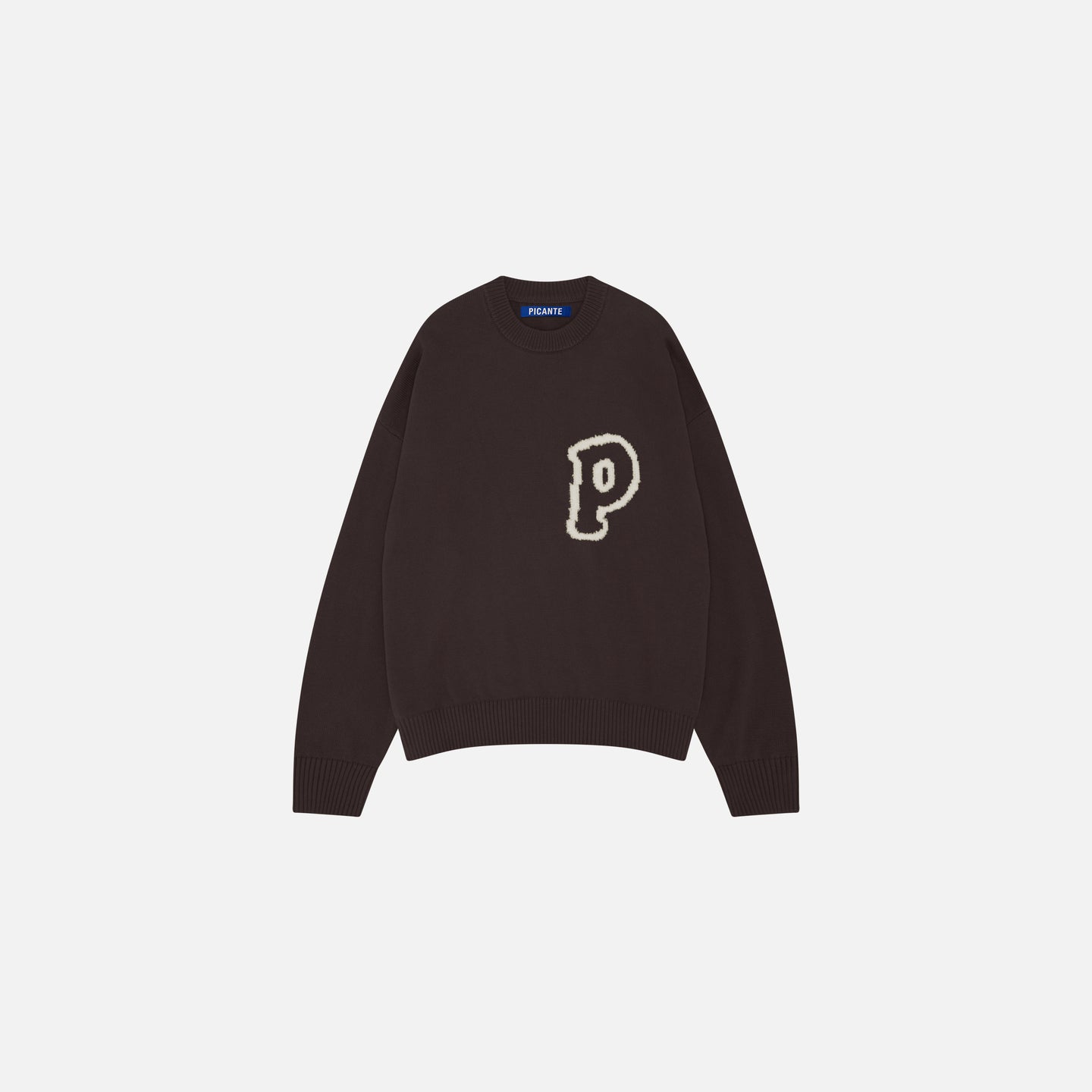 FORGE KNIT SWEATER BROWN