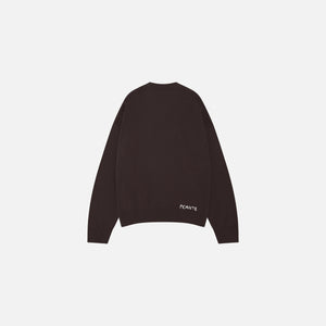 FORGE KNIT SWEATER BROWN