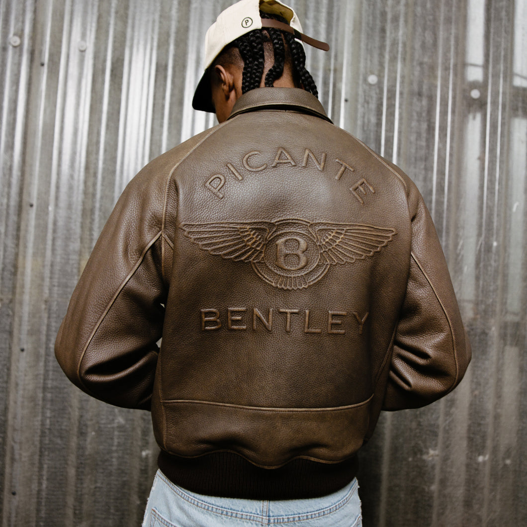 BENTLEY LEATHER JACKET – PICANTE