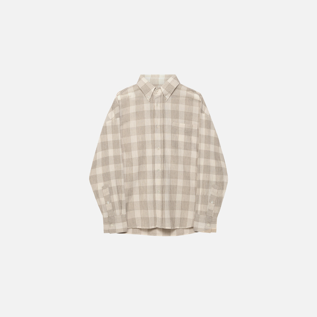 ROCCO SHIRT CRINKLE CHECK