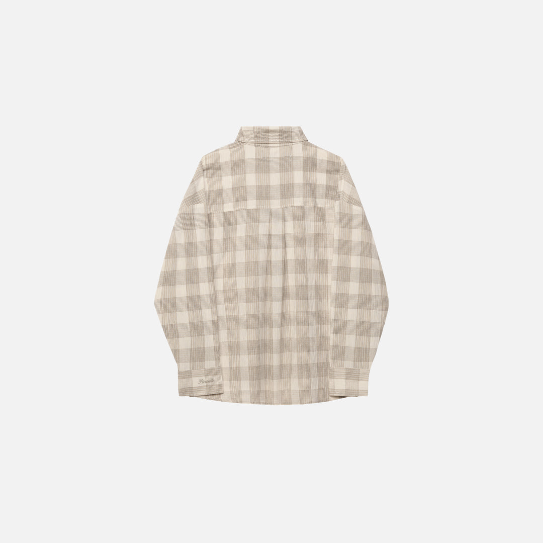 ROCCO SHIRT CRINKLE CHECK