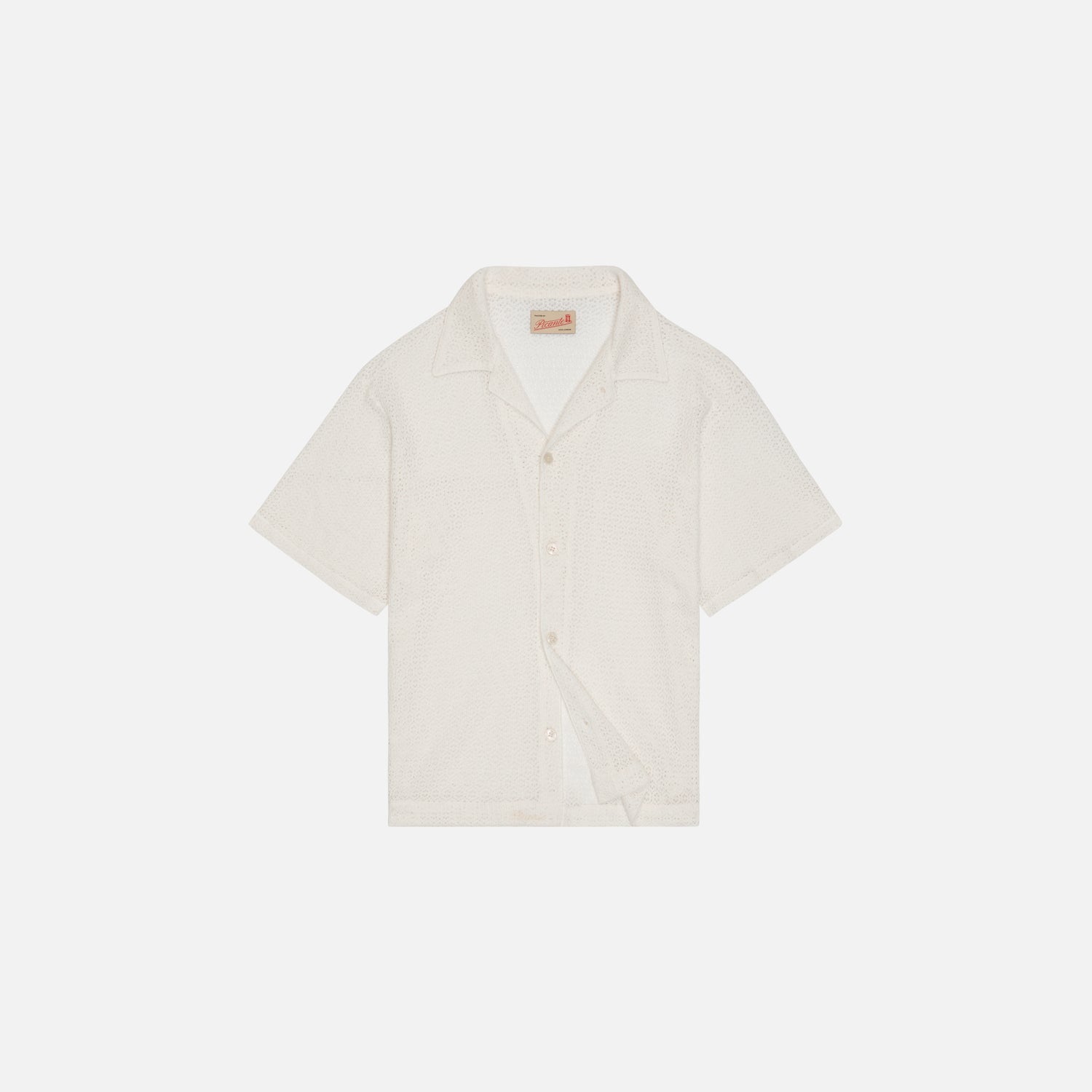 CABANA LACE SHIRT IVORY