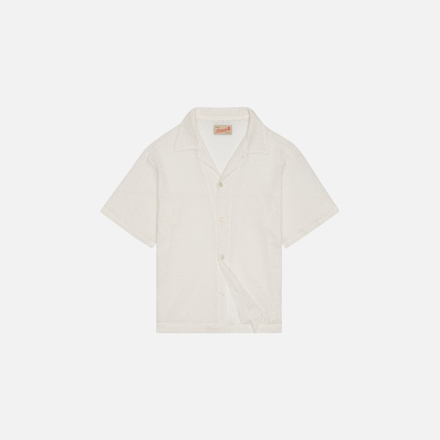 CABANA LACE SHIRT IVORY