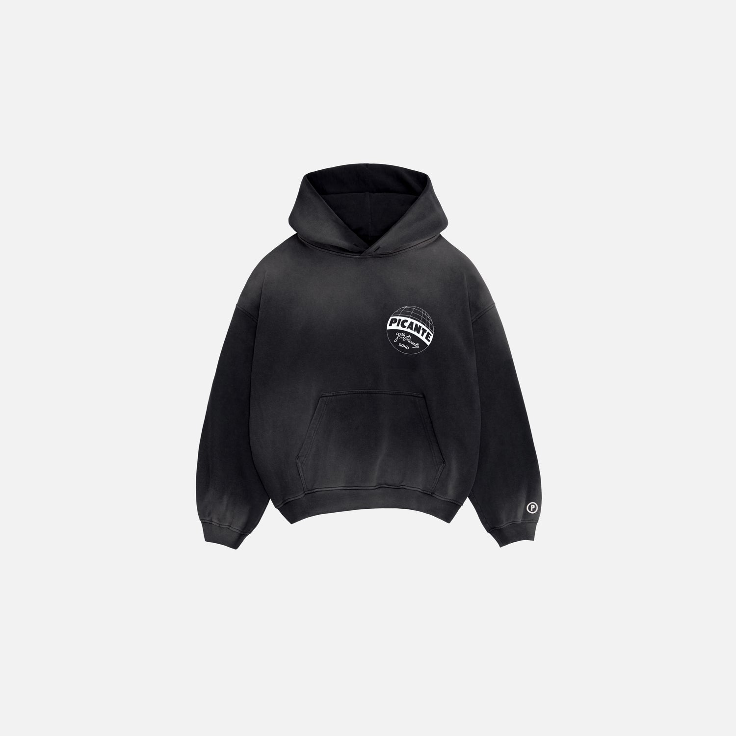 TEAM FRATELLI HOODIE SUN-FADED BLACK