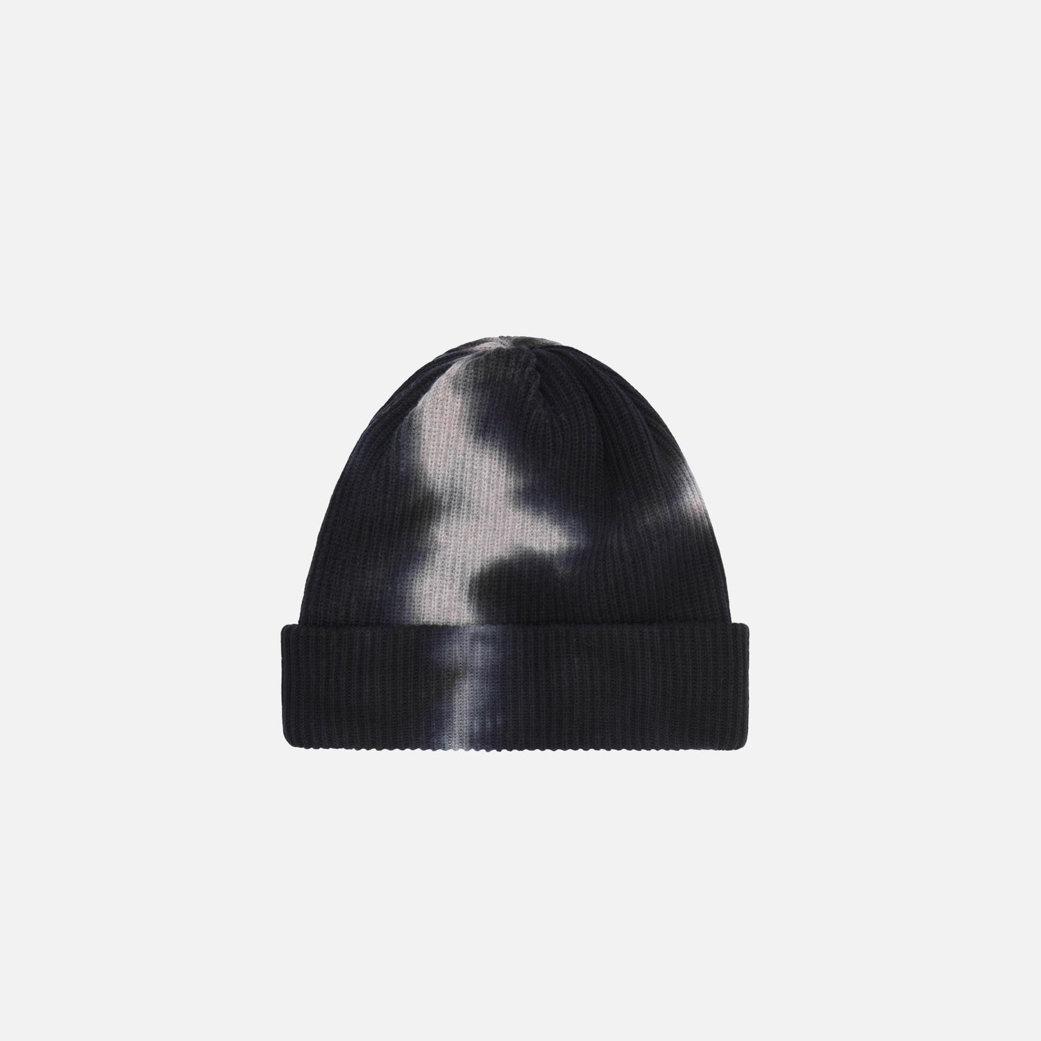DOUBLE LAYERED BEANIE TIE DYE ONYX