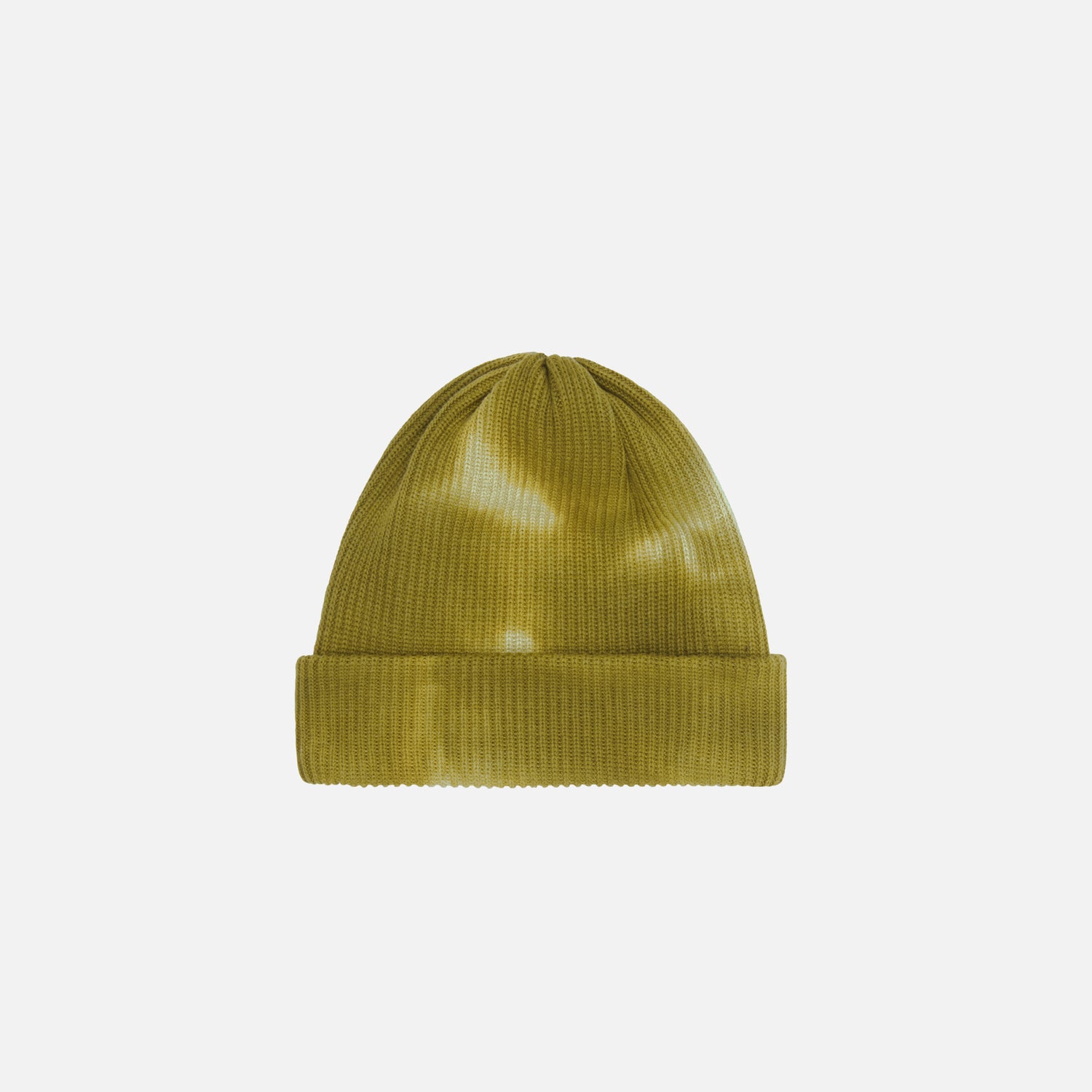 DOUBLE LAYERED BEANIE TIE DYE WINTER MOSS