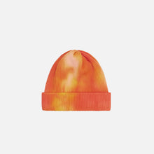 Load image into Gallery viewer, DOUBLE LAYERED BEANIE TIE DYE SUNBURST