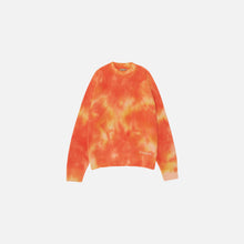 Load image into Gallery viewer, RIBBED KNIT SWEATER TIE DYE SUNBURST