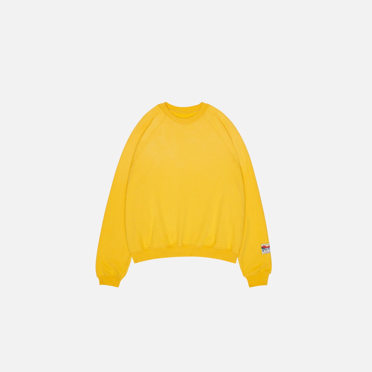 PEAKS REVERSIBLE GOLDENROD RAGLAN SWEATSHIRT