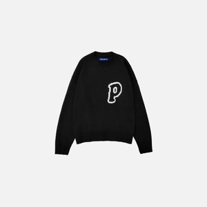 FORGE KNIT SWEATER BLACK
