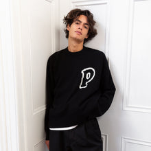 Load image into Gallery viewer, FORGE KNIT SWEATER BLACK