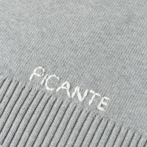 FORGE KNIT SWEATER GREY MARL