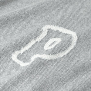 FORGE KNIT SWEATER GREY MARL