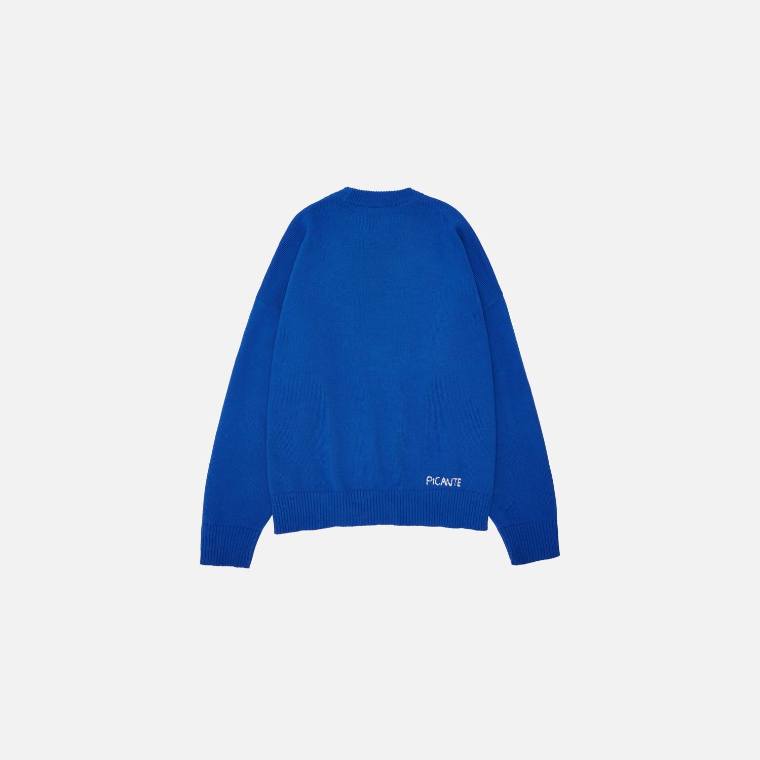 FORGE KNIT SWEATER ROYAL BLUE