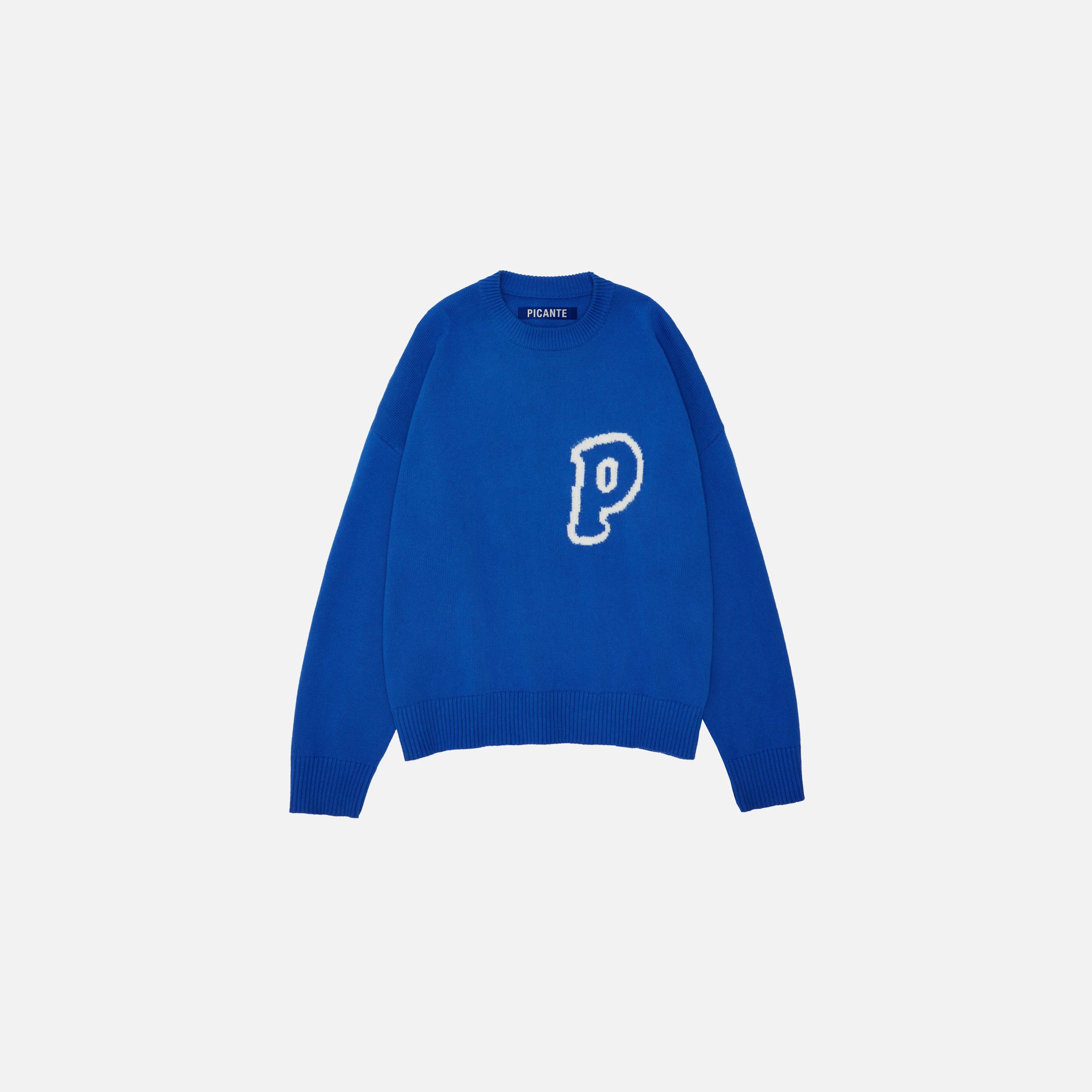 Royal blue sweater top