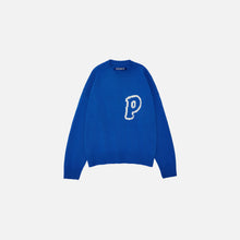 Load image into Gallery viewer, FORGE KNIT SWEATER ROYAL BLUE